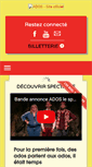 Mobile Screenshot of ados-lespectacle.com